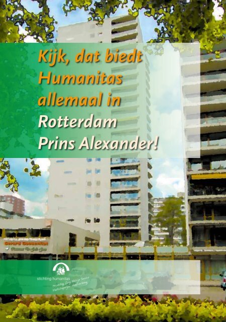 Regiobrochure Humanitas-Alexander - Stichting Humanitas