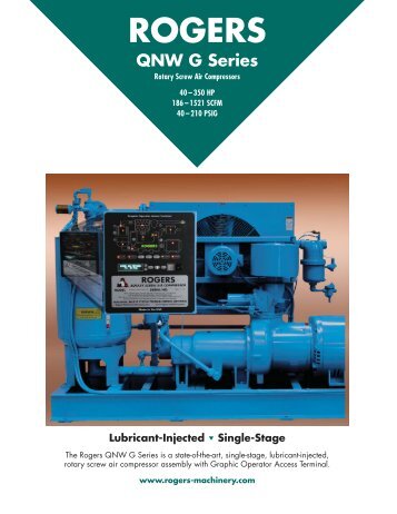 QNW G Series - Rogers Machinery