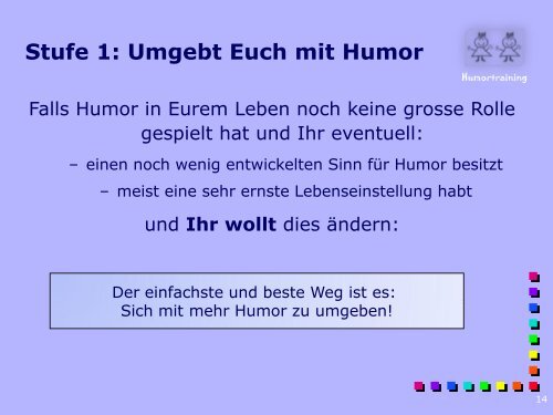 Humor und Lebenszufriedenheit, Heidi Stolz