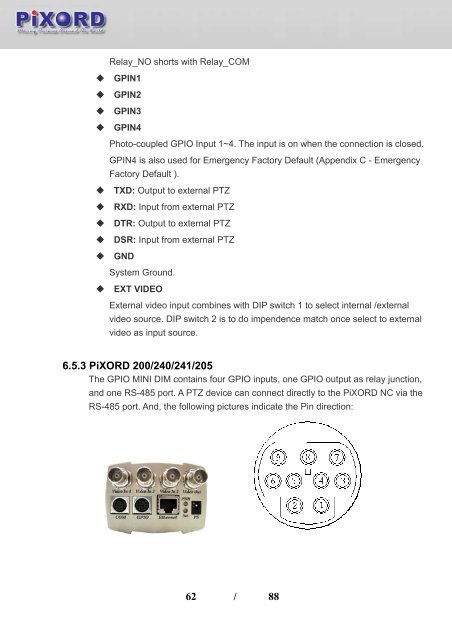 User's Manual - Pixord