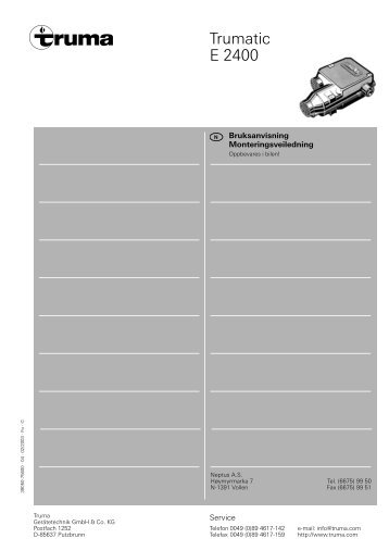 Trumatic E2400 - Neptus AS