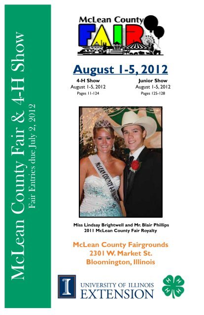 McLean County Fair & 4-H Show - University of Illinois Extension