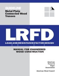 1996 LRFD Guidelines - unprotected PDF - American Wood Council