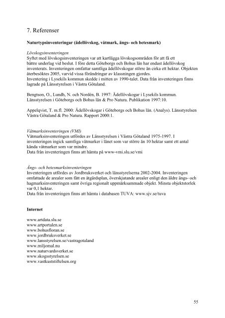 Naturvårdsplan 2010 del 1.pdf - Lysekils kommun