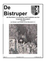 De Bistruper Heft 27 UB3Bullerdiek - Heimatverein-bissendorf.de