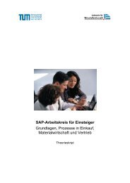 SAP-Arbeitskreis für Einsteiger Grundlagen, Prozesse in Einkauf ...