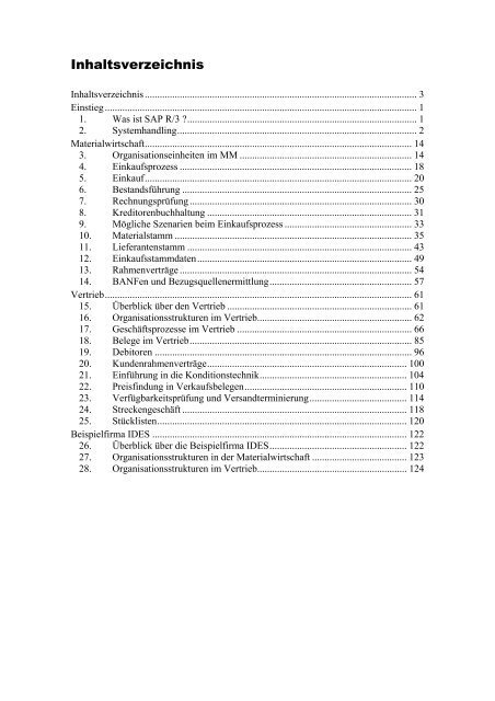 SAP-Arbeitskreis für Einsteiger Grundlagen, Prozesse in Einkauf ...