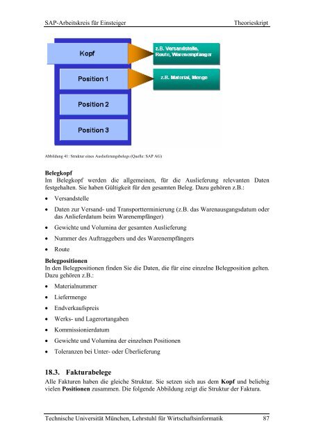 SAP-Arbeitskreis für Einsteiger Grundlagen, Prozesse in Einkauf ...