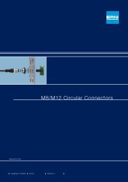 ERNI M8/M12 Circular Connectors - ERNI X-PRESS