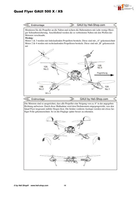 Gaui 500 alle_deutsch - Heli Shop