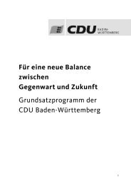 FÃ¼r eine neue Balance zwischen Gegenwart und Zukunft