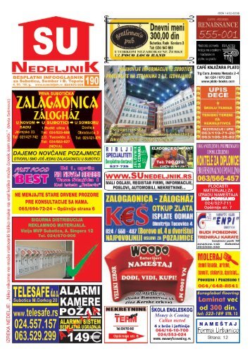 SuNedeljnik 190.qxd