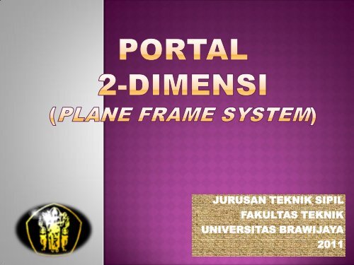 portal 2 dimensi - Universitas Brawijaya