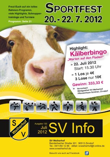 SV Info - SV Weiherhof