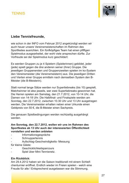 SV Info - SV Weiherhof