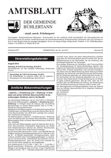 betriebsurlaub des verlags - Bühlertann