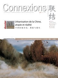 Urbanisation de la Chine, utopie et rÃ©alitÃ© d o ssier - ccifc