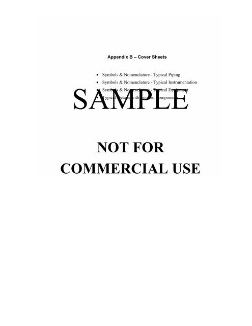 Appendix B – Cover Shee