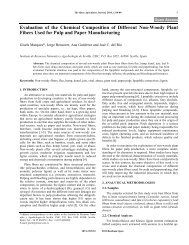 Evaluation of the Chemical Composition of Different Non-Woody ...