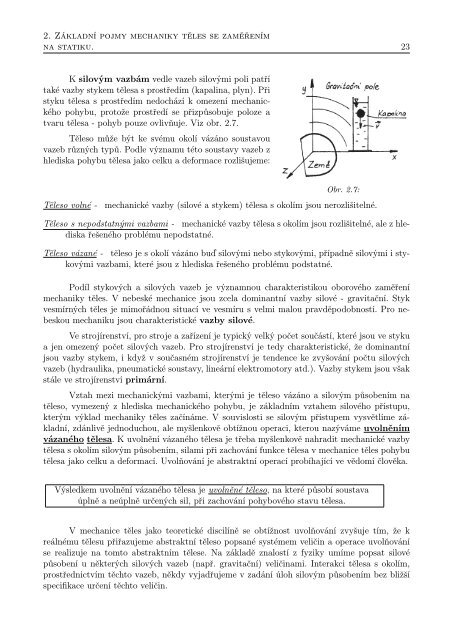 Mechanika I - Statika - Vysoké učení technické v Brně