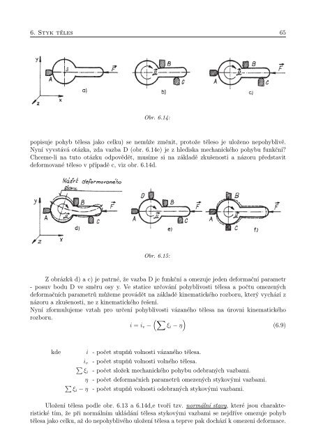 Mechanika I - Statika - Vysoké učení technické v Brně