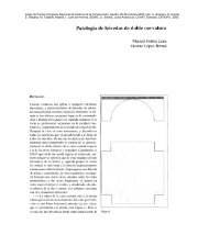 Patología de bóvedas de doble curvatura - Vault Zafra