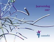 Jaarverslag 2007 - Ledengids 2008 - Connekt