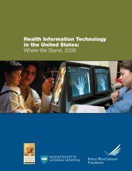 Health Information Technology in the United States ... - FOLIO Home