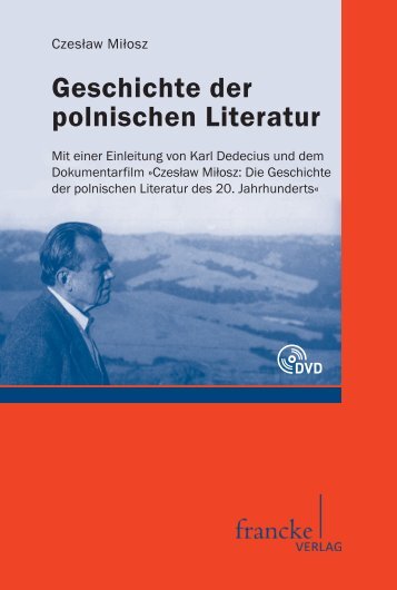 Geschichte der polnischen Literatur - narr-shop.de