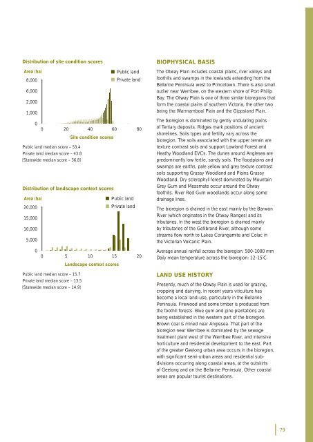 findings by bioregion - Victorian Environmental Assessment Council