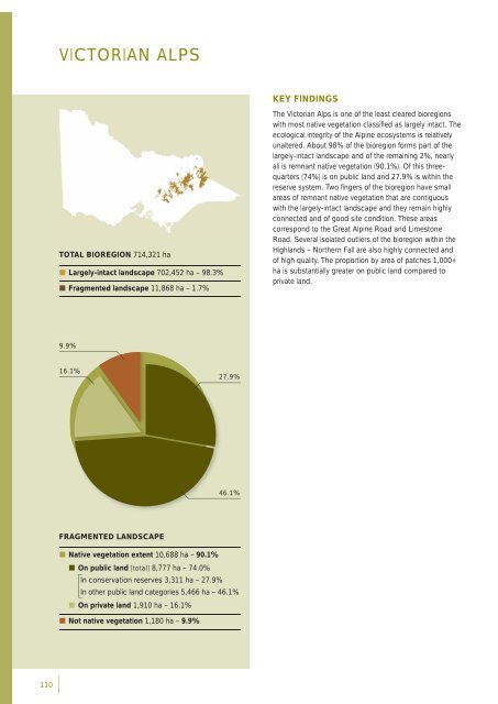 findings by bioregion - Victorian Environmental Assessment Council