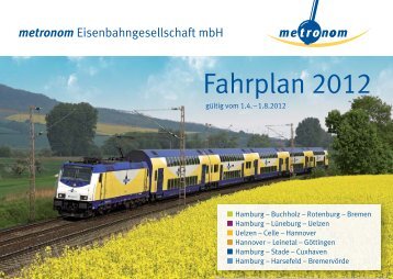 Fahrplan 2012 - Metronom
