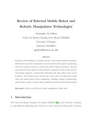 Review of Selected Mobile Robot and Robotic Manipulator ...