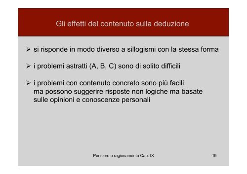 conclusione - Lettere e Filosofia