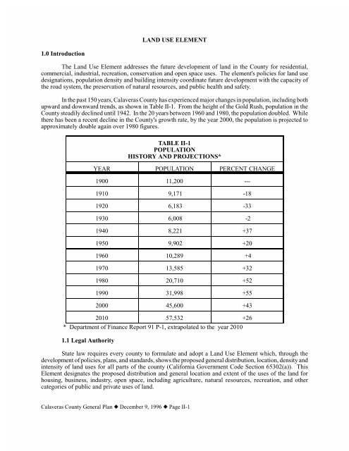 Landuse - Calaveras County Government Services