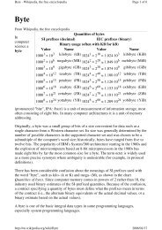 In computer science a byte (pronounced 