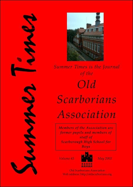 May - Old Scarborians