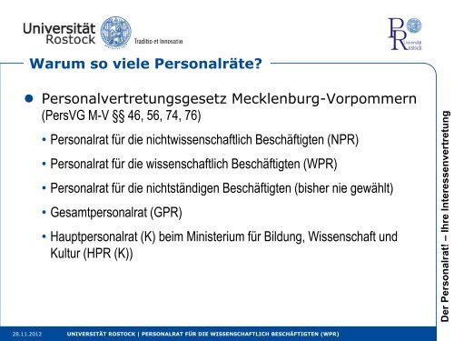 Wer kann helfen? - Personalrat - UniversitÃ¤t Rostock