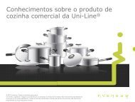 Conhecimentos sobre o produto de cozinha ... - Invensys Controls