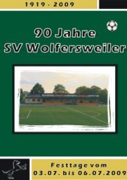 D -Ju ge n d - SV Wolfersweiler