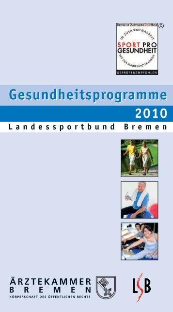 Gesundheitsprogramme - Landessportbund Bremen e.V.