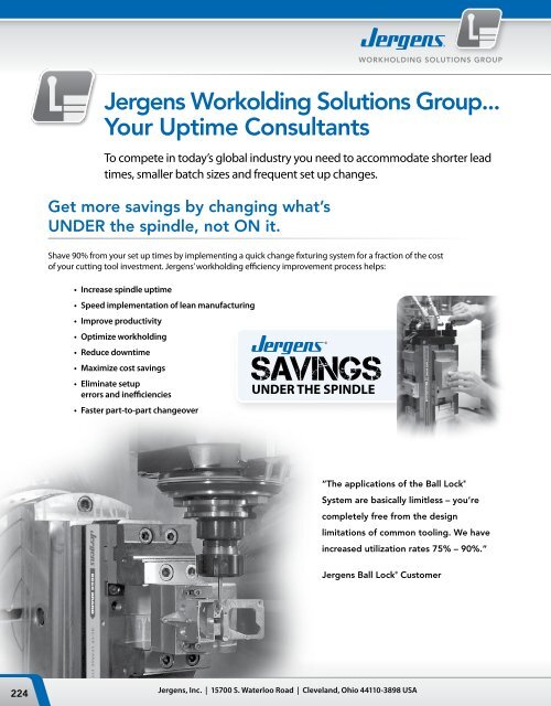 WORKHOLDING SOLUTIONS GRO