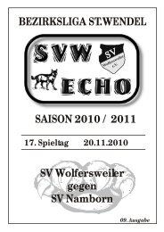 09.Ausgabe.pdf - SV Wolfersweiler