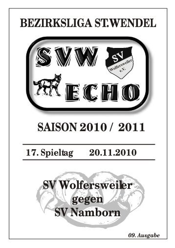 09.Ausgabe.pdf - SV Wolfersweiler