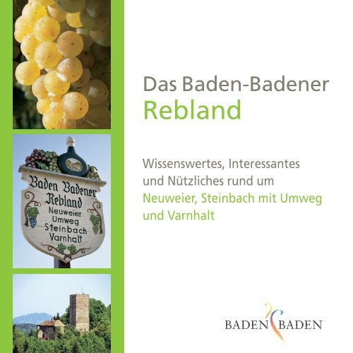 Rebland Info-Broschüre - Baden-Baden