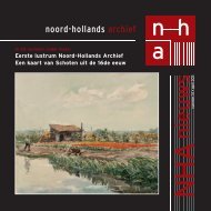 Nummer 14, april 2011 - Noord-Hollands Archief