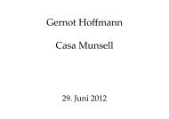 Gernot Hoffmann Casa Munsell