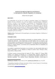 SISTEMA DE PROCESAMIENTO LINGÃÃSTICO. Un instrumento de ...