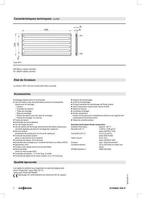 Feuille technique194 KB - Viessmann