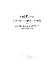 System Impact Study for OASIS Request #707017